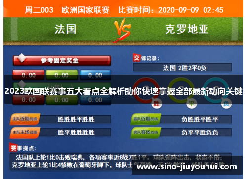 2023欧国联赛事五大看点全解析助你快速掌握全部最新动向关键